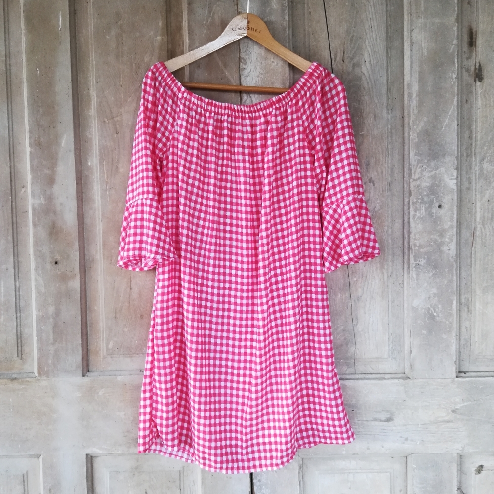 Red Gingham Dress - Picture 4 of 7